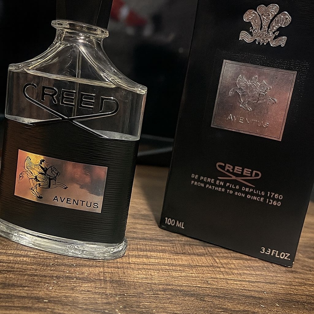 Creed Aventus Black and Silver Fragrance